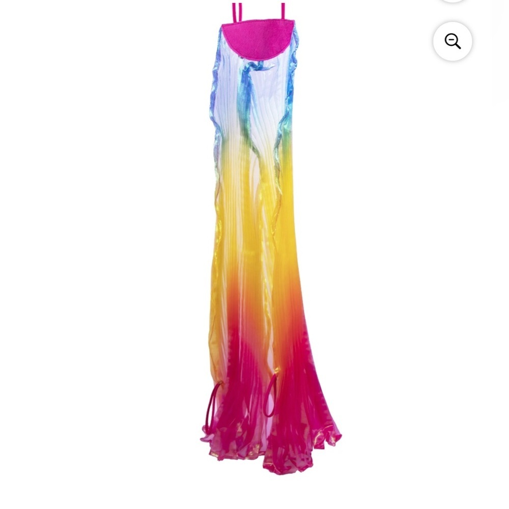 NEW Adult Rainbow Fabric Wings, Adult One Size Fit - Picture 5 of 10